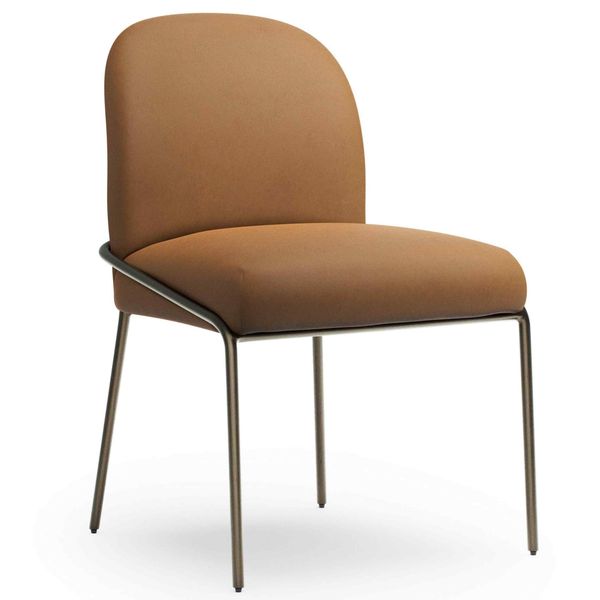 Leather Dining Krzes?o, Maestro Camel, Set of 2 by Four Hands